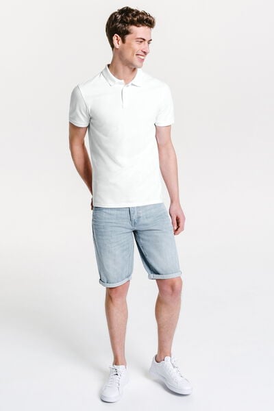 Polo manches courtes uni