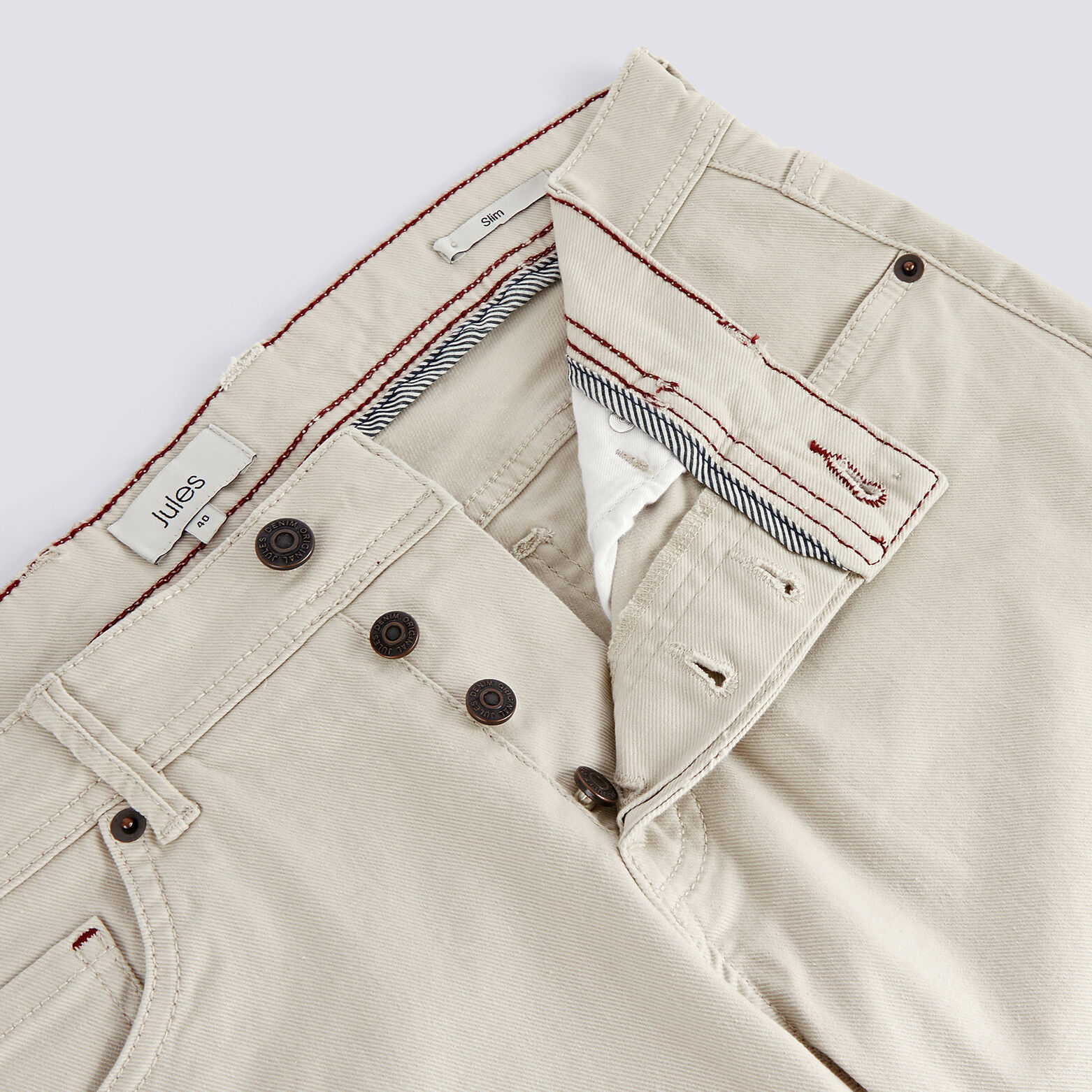 Pantalon 5 poches slim