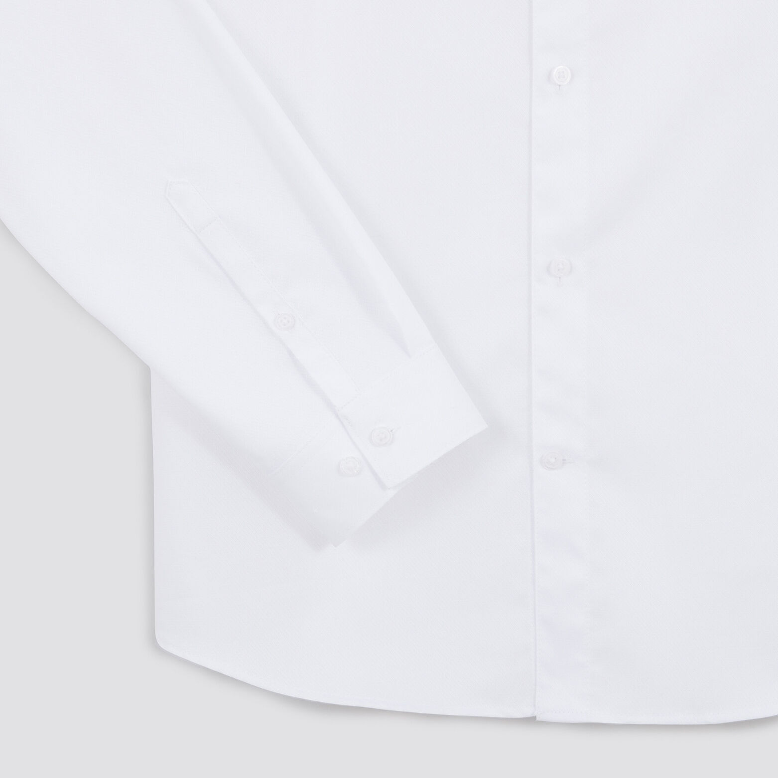 Chemise slim unie coton