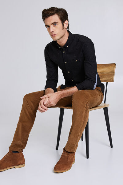 Chemise Slim à coudières