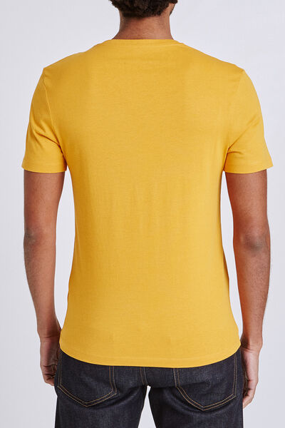 Tee-shirt uni col V slim