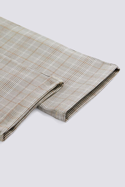 Pantalon chino à carreaux