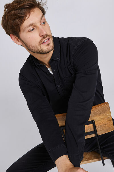 Chemise jean stretch Slim