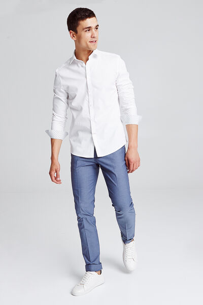 Chemise coupe Regular armurée
