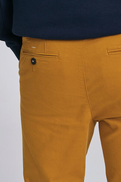 Pantalon chino droit canvas