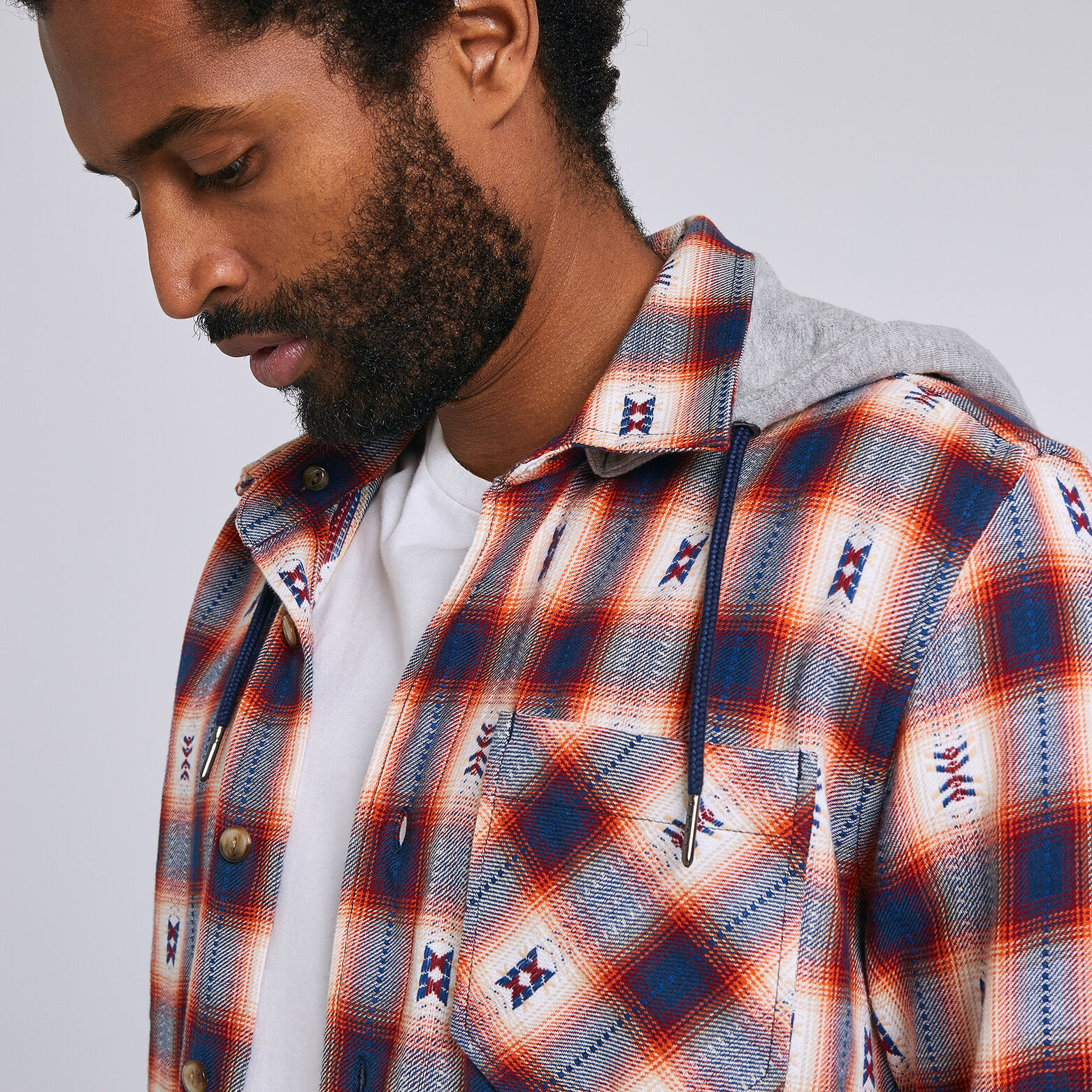 Chemise à carreaux regular