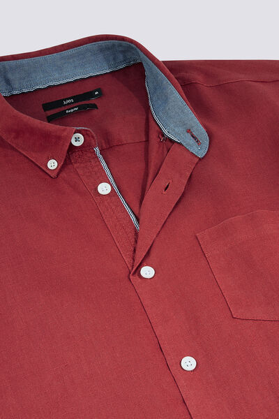 Chemise regular lin