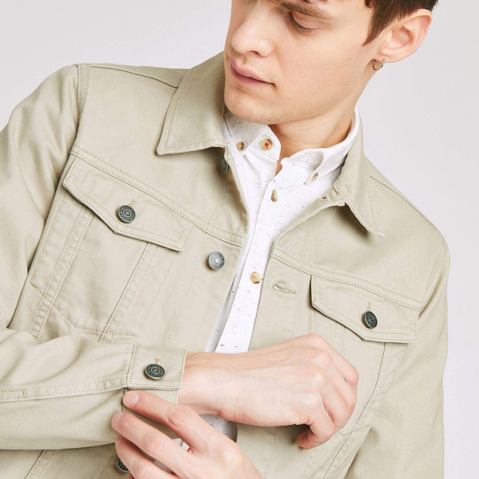 Blouson esprit denim