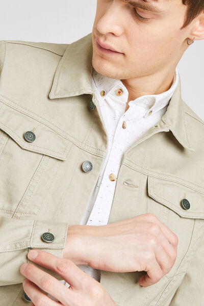 Blouson esprit denim