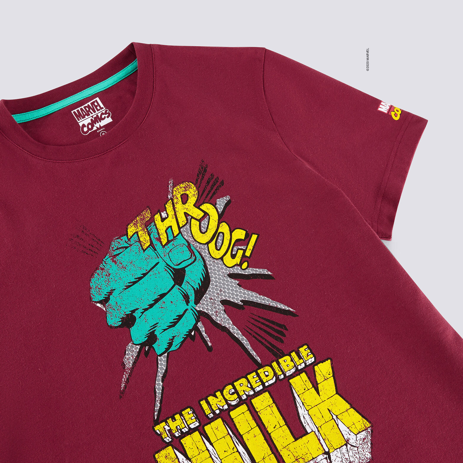 Tee shirt imprimé licence MARVEL HULK