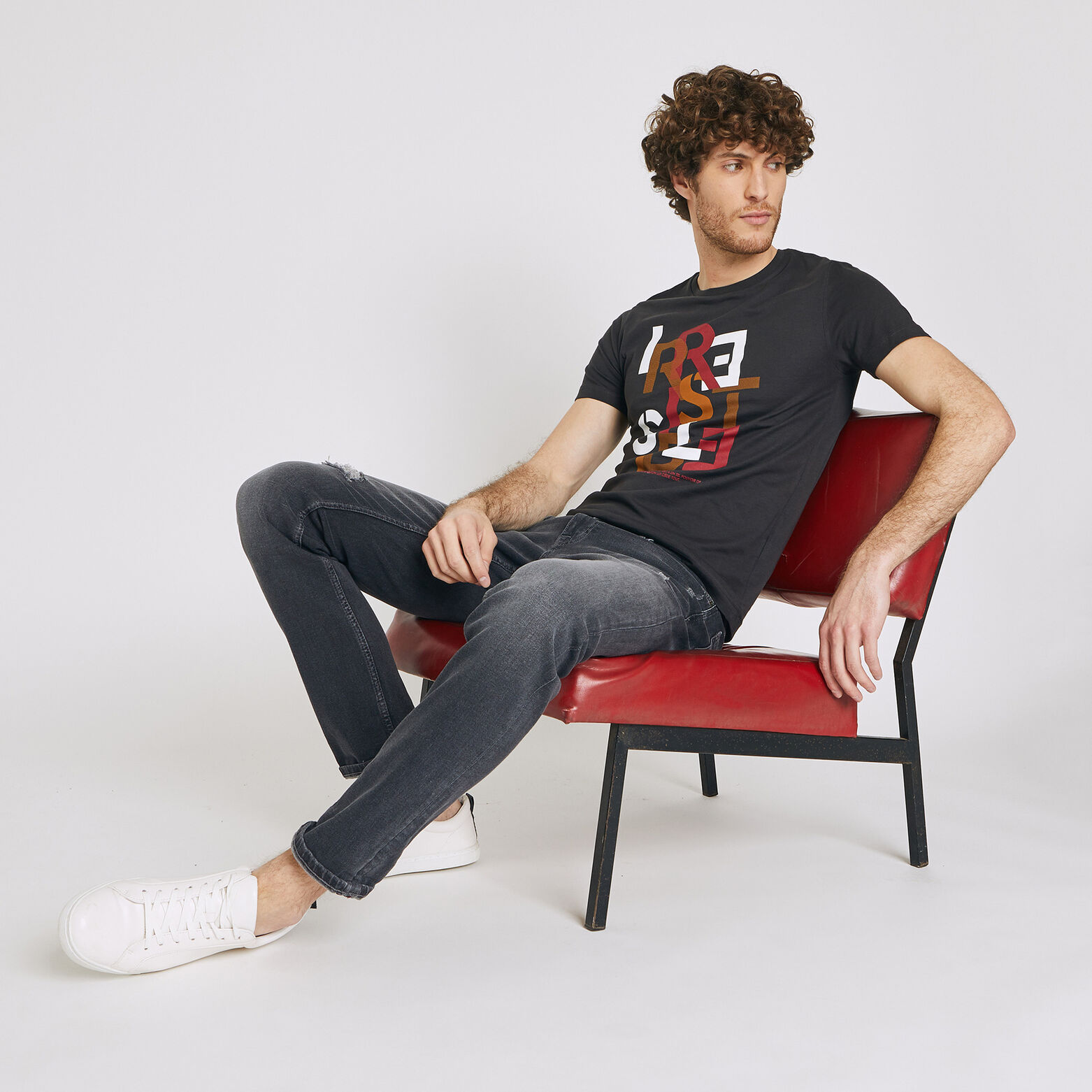 Tee shirt imprimé "IRRESISTIBLE"