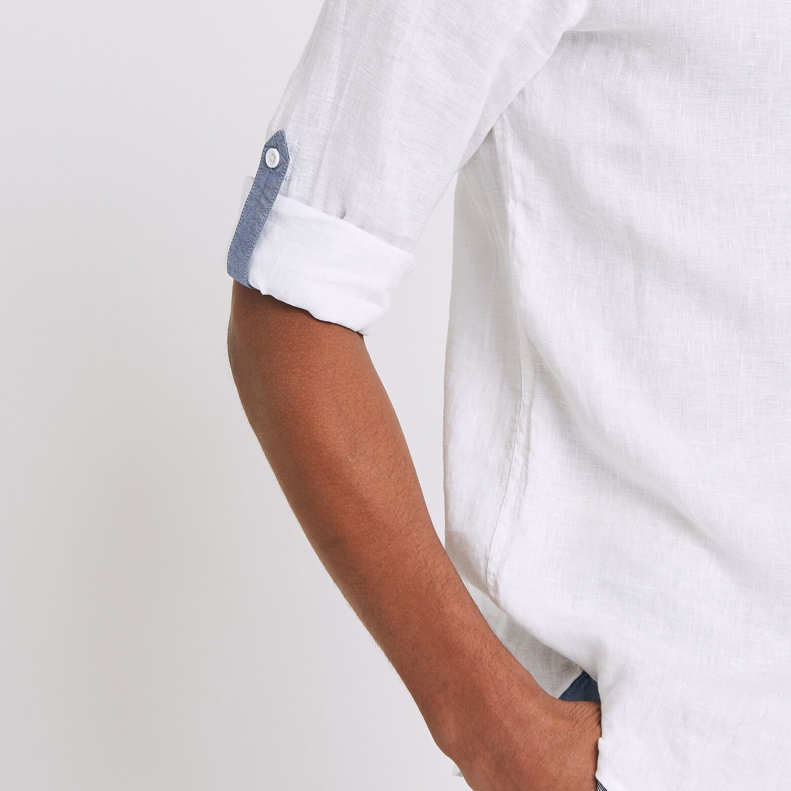 Chemise regular lin