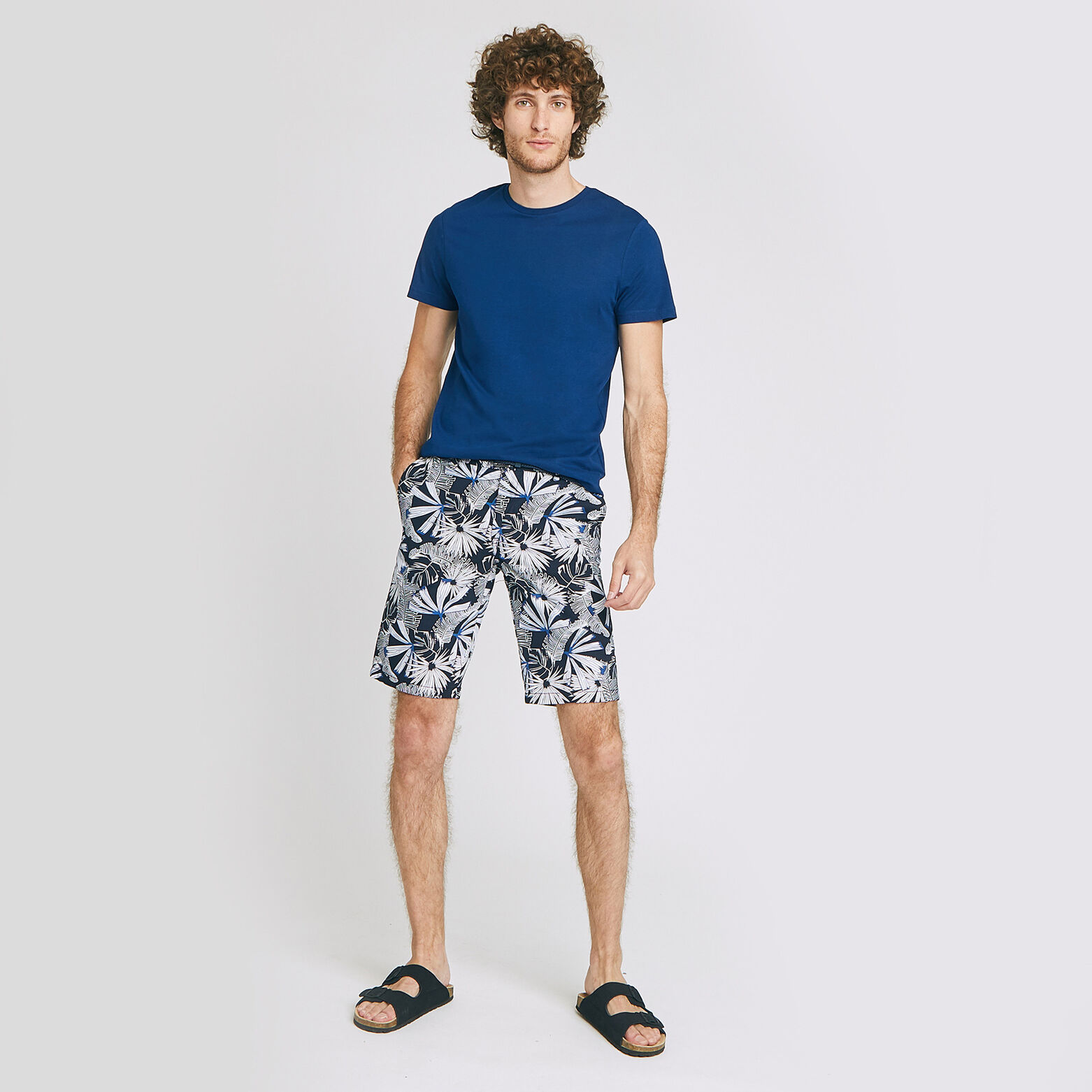 Bermuda motif exotique