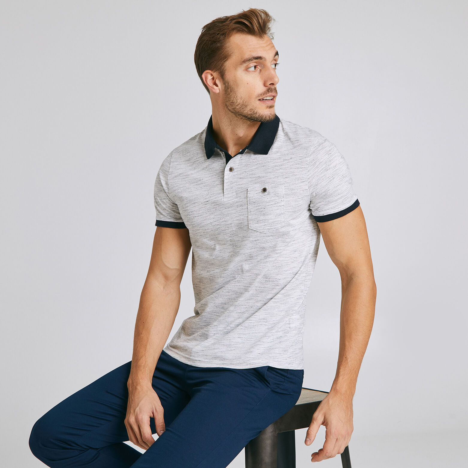 Polo manches courtes