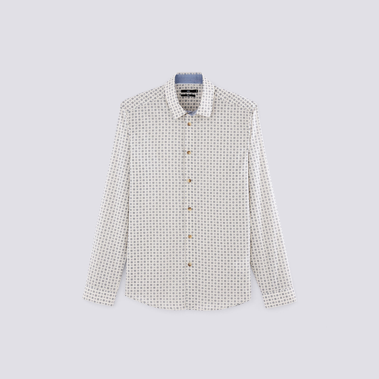 Chemise slim imprimée