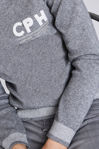 PULL COL ROND JACQUARD