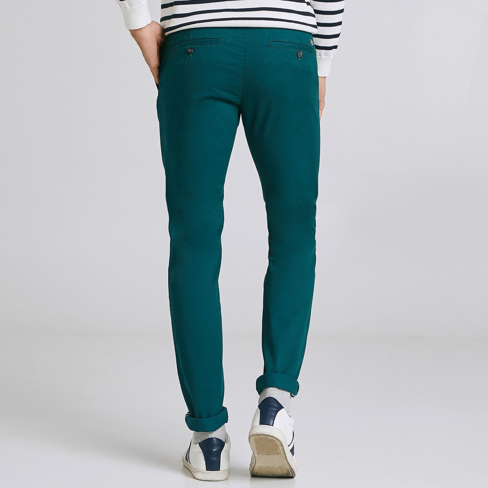 Pantalon chino slim sasha