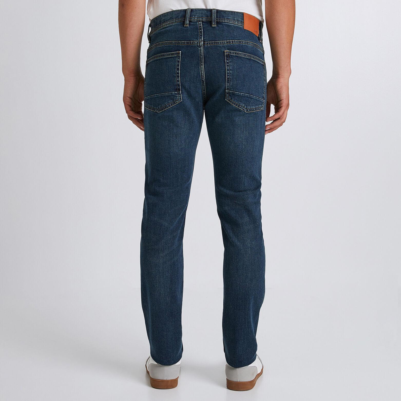 Jean straight #Ben  4 longueurs dirty