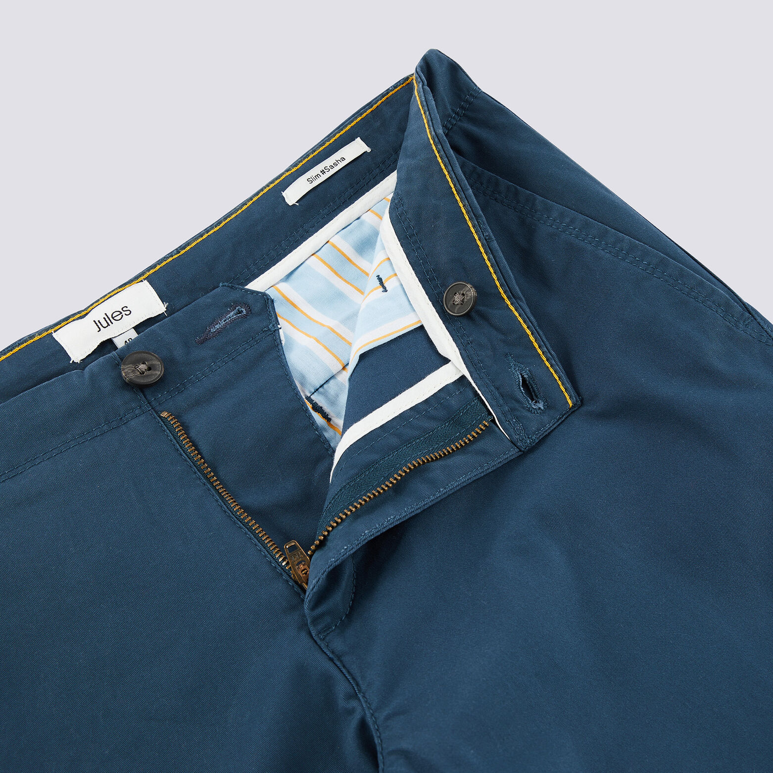 Pantalon chino slim sasha