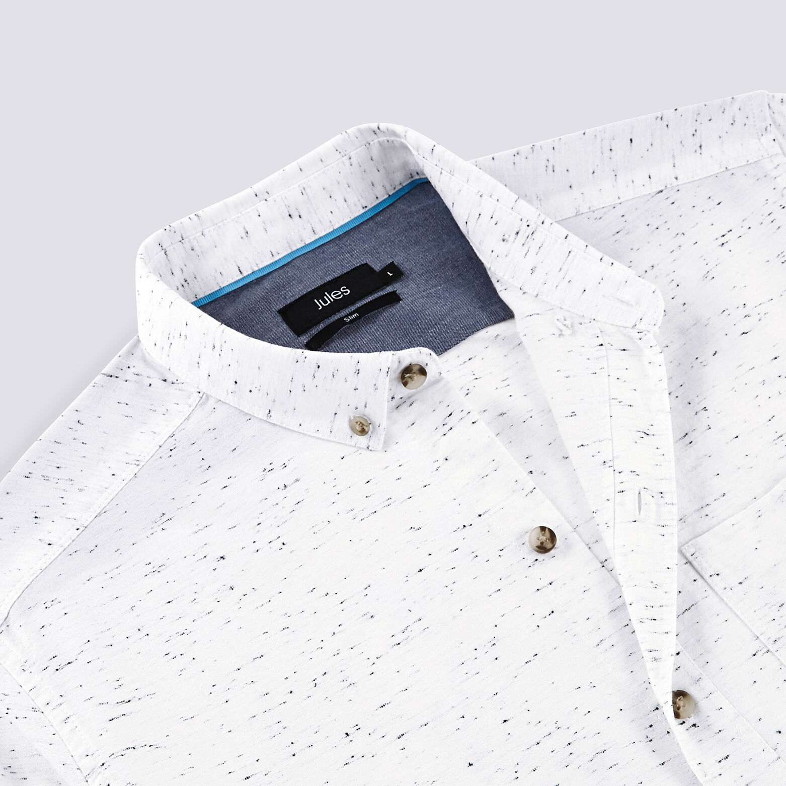 Chemise Slim à coudières