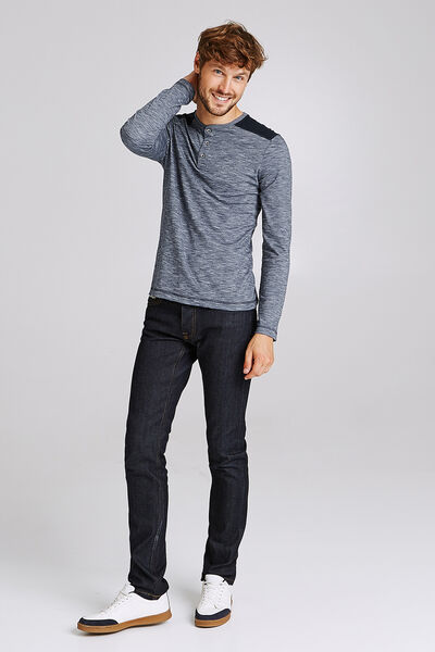 Tee shirt col tunisien