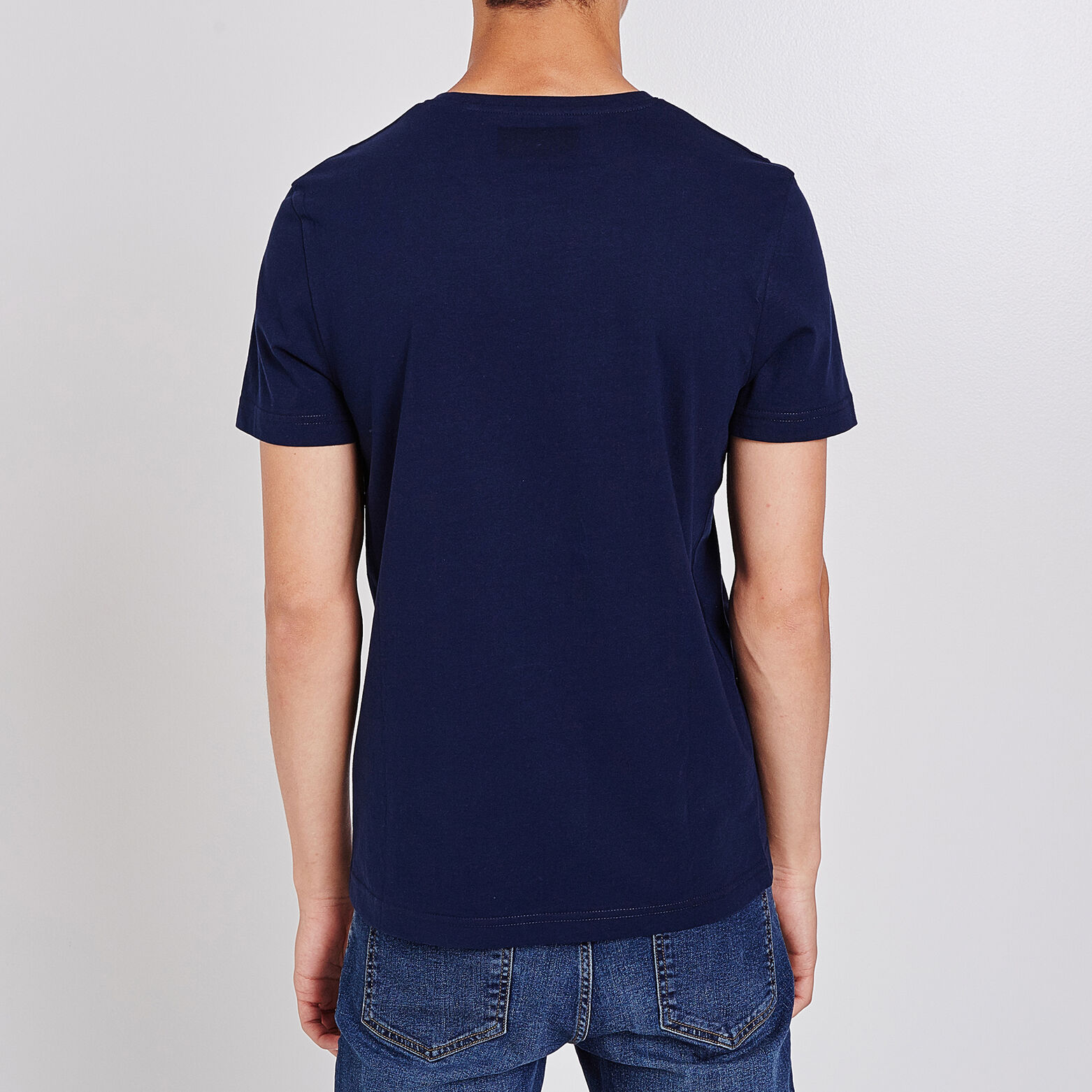 Tee-shirt uni col rond