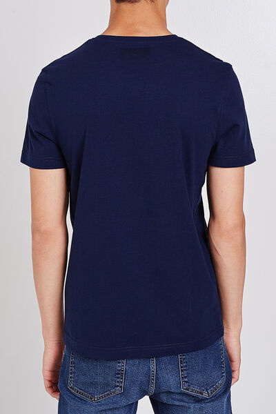 Tee-shirt uni col rond