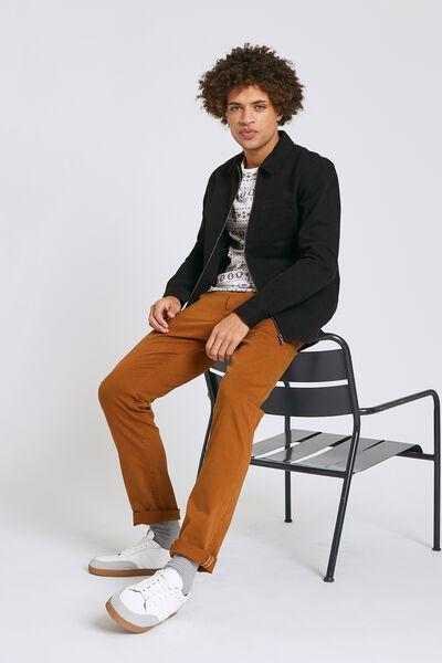 Surchemise regular canvas unie