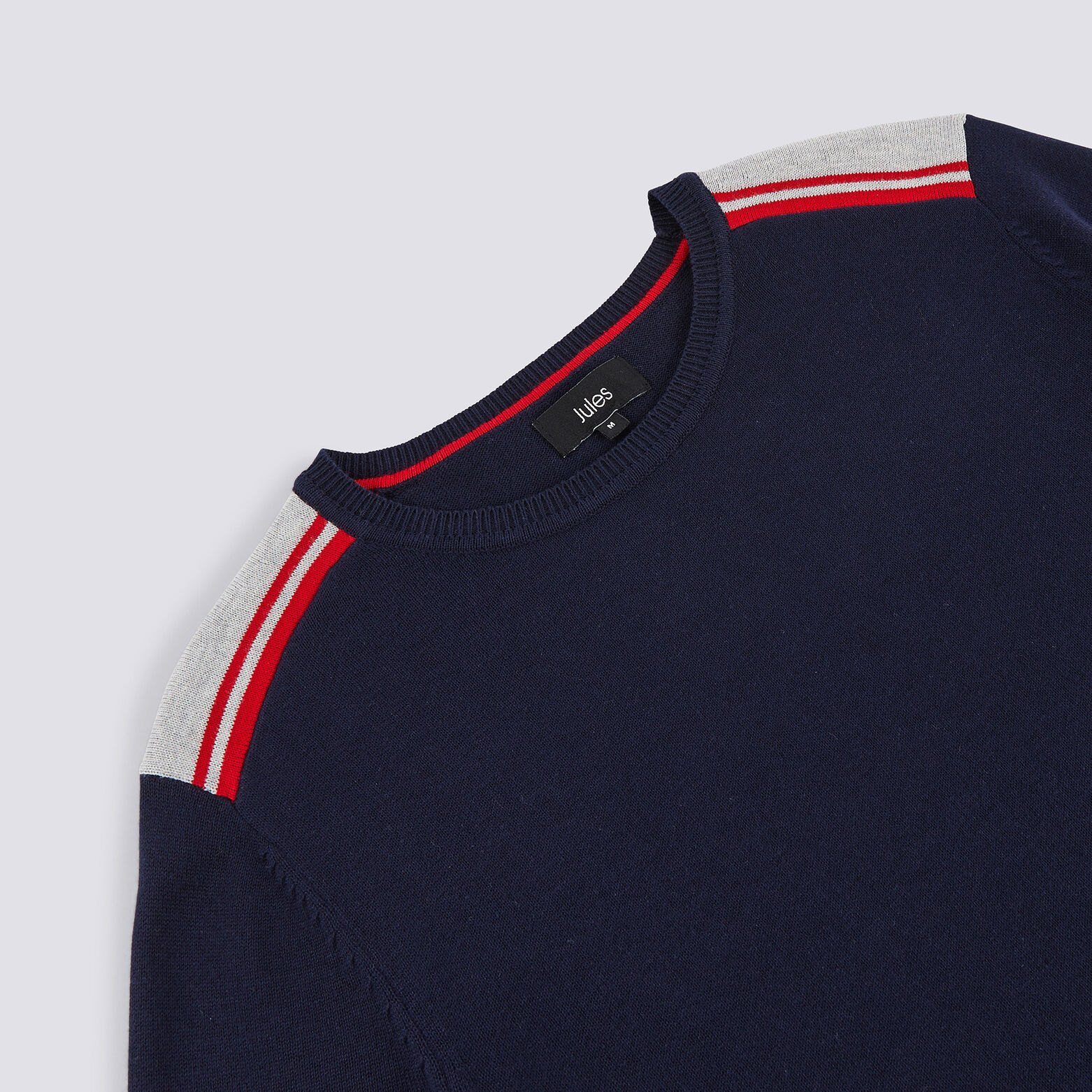 PULL COL ROND FANTAISIE EPAULEeeee