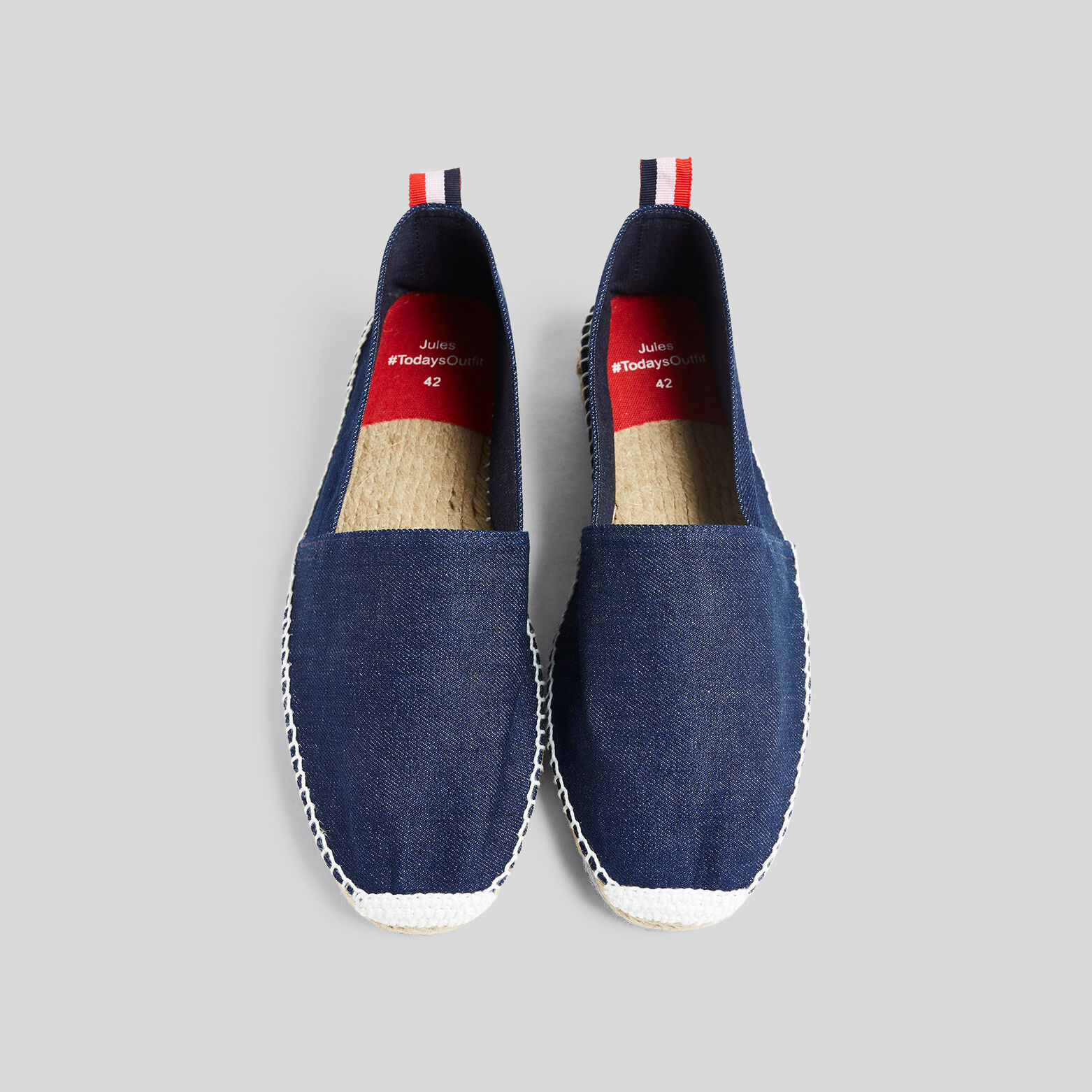 Espadrilles en jean