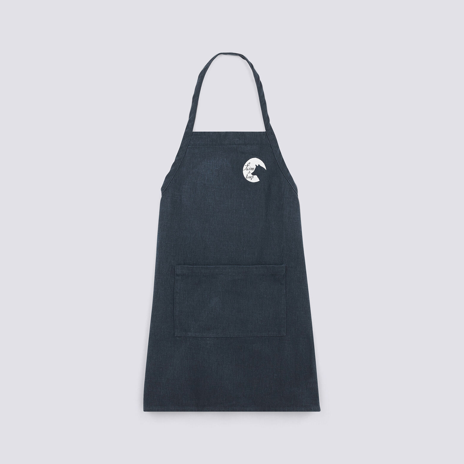 Tablier de cuisine en coton « Faim de loup »