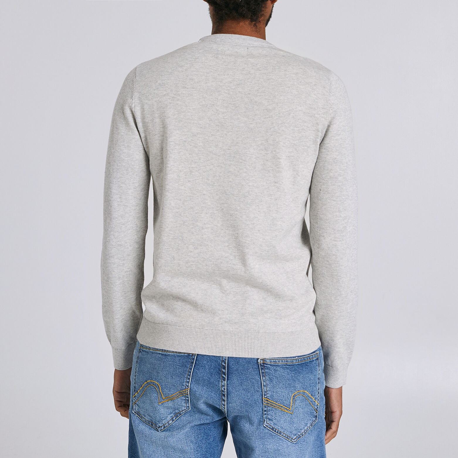 Pull jersey message floqué DAILY HERO