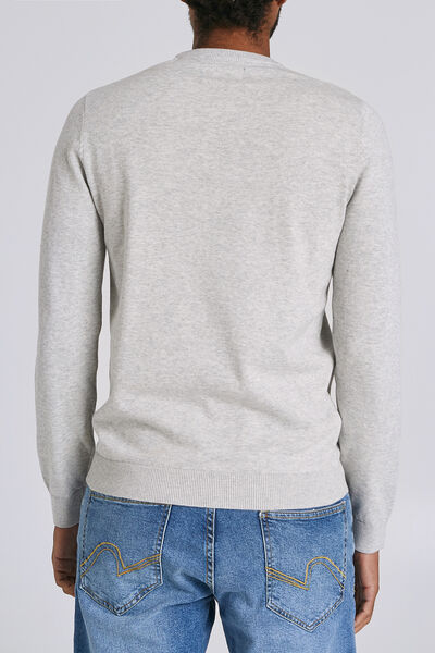 Pull jersey message floqué DAILY HERO