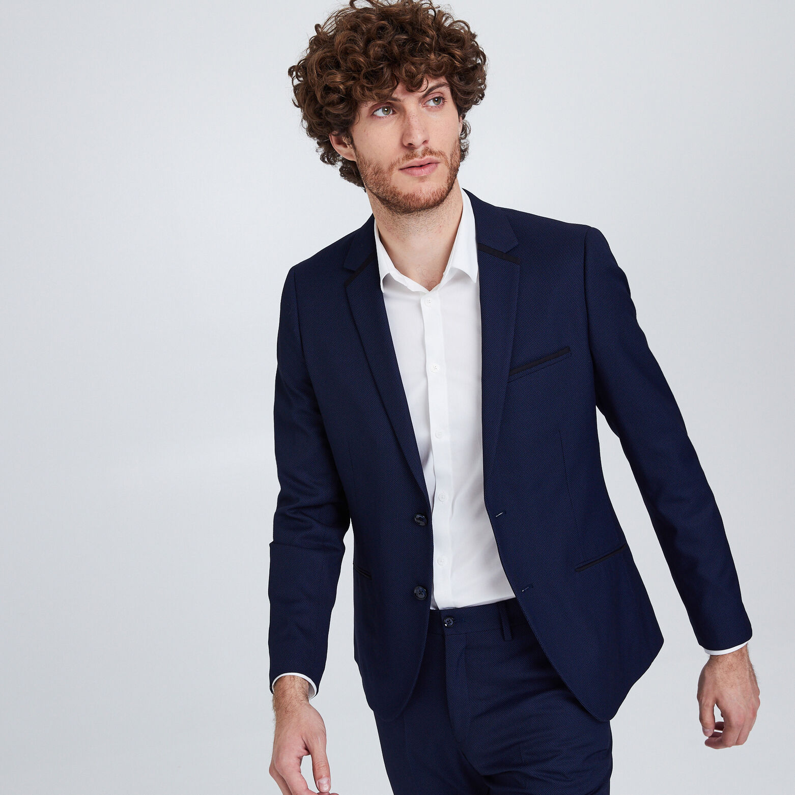 Veste de costume,coupe slim