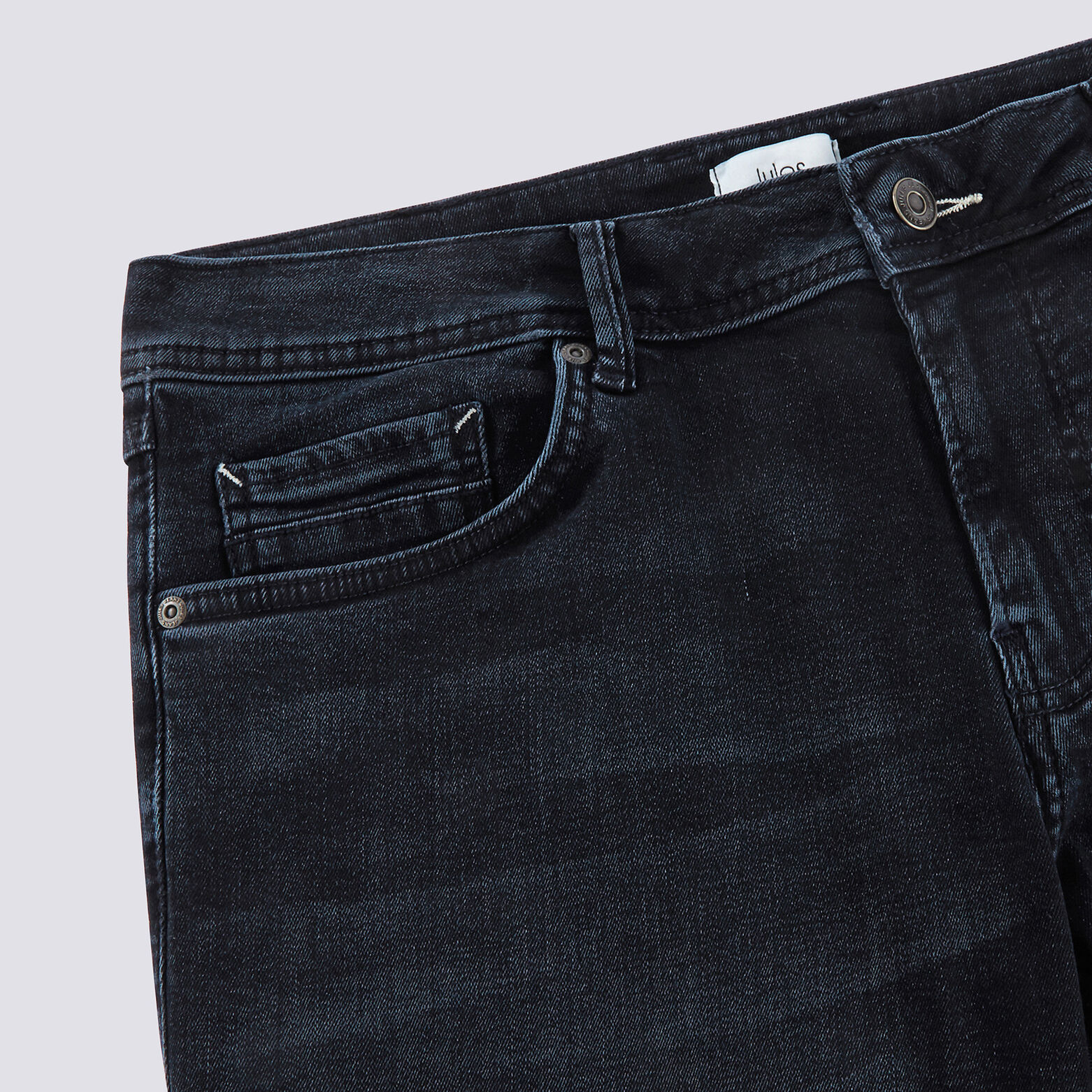 Bermuda en jean stretch Blue Back