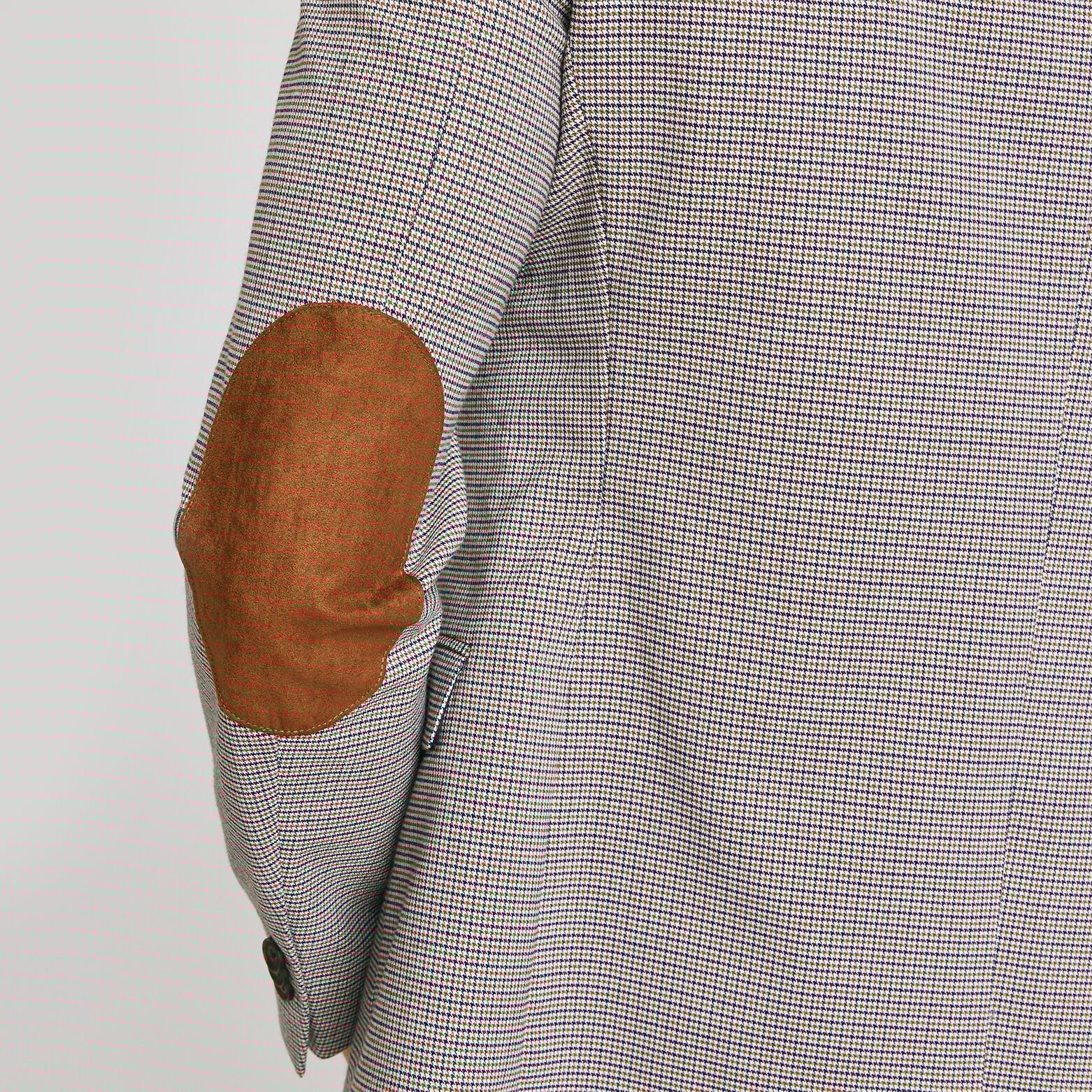 Veste de costume à carreaux