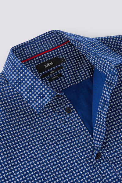 Chemise imprimée slim stretch