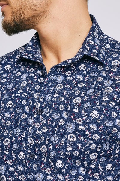 Chemise slim imprimée