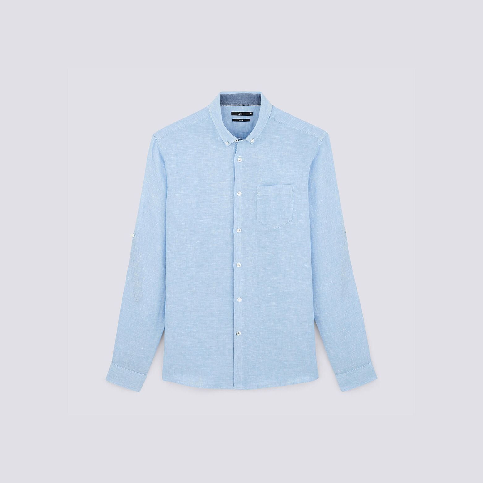 Chemise regular lin