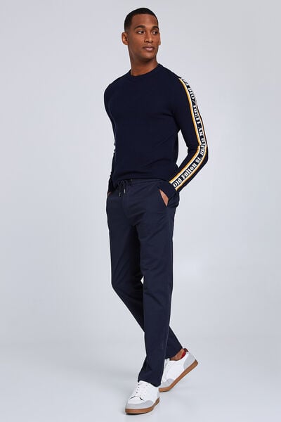 Chino ceinture élastiquée 