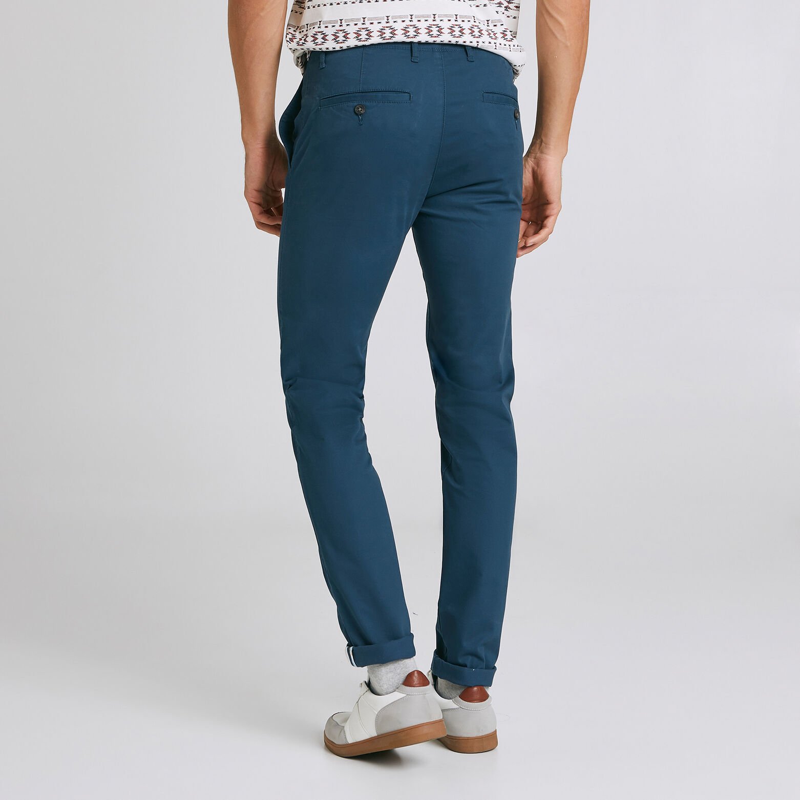 Pantalon chino slim sasha