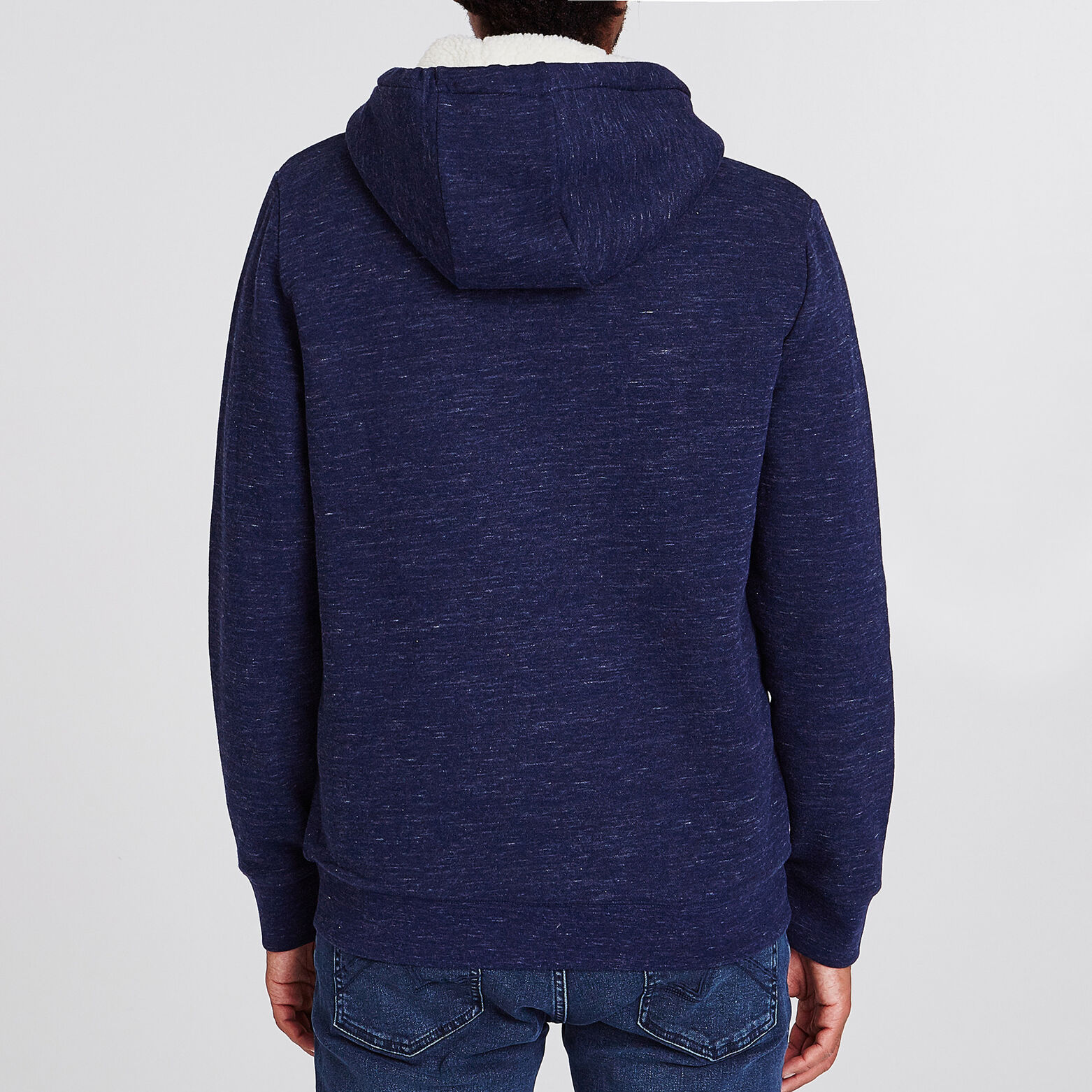 Gilet zippé doublé moumoute