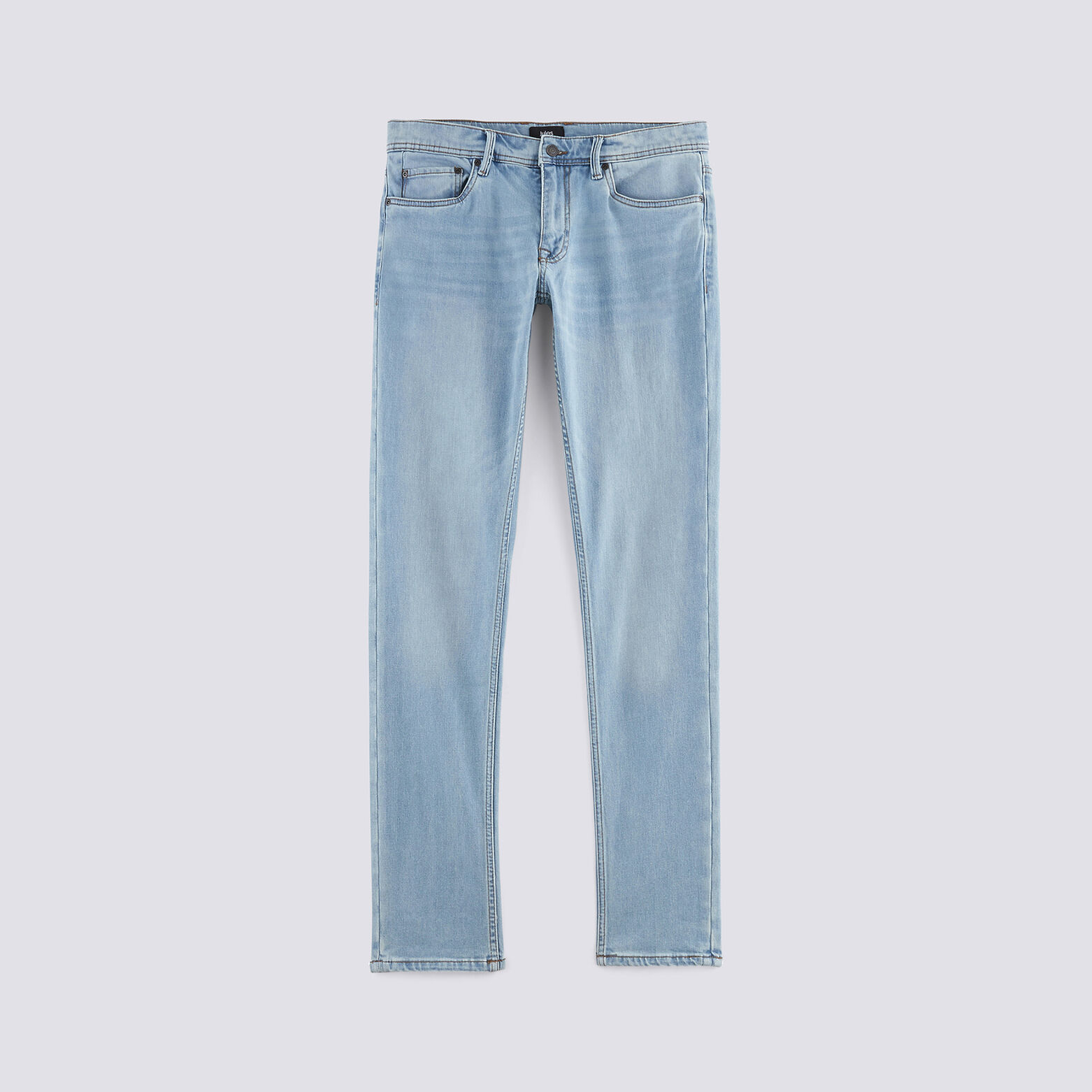 Jean slim Tom 4 longueurs délavé