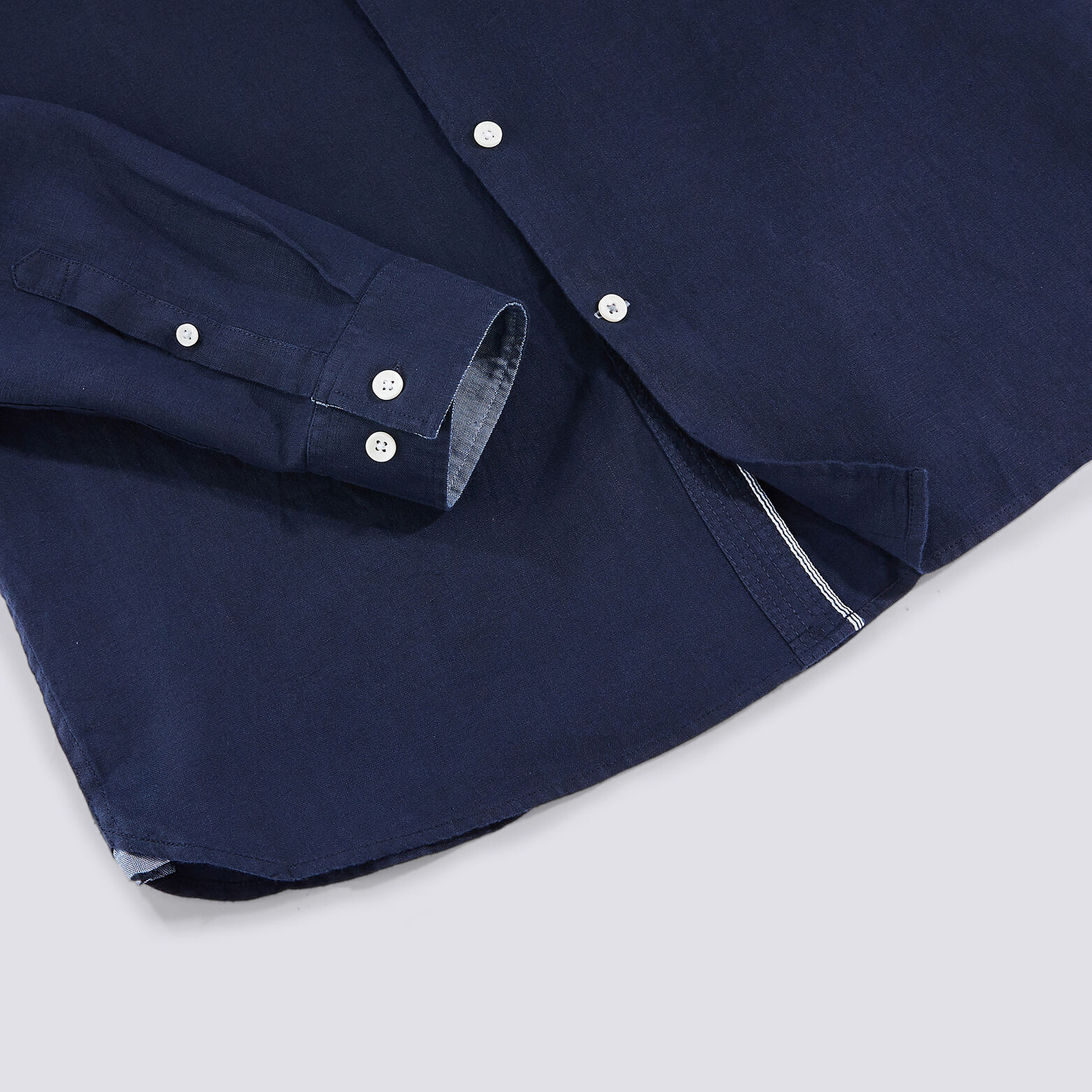 Chemise regular lin