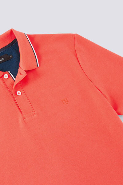 Polo manches courtes regular uni
