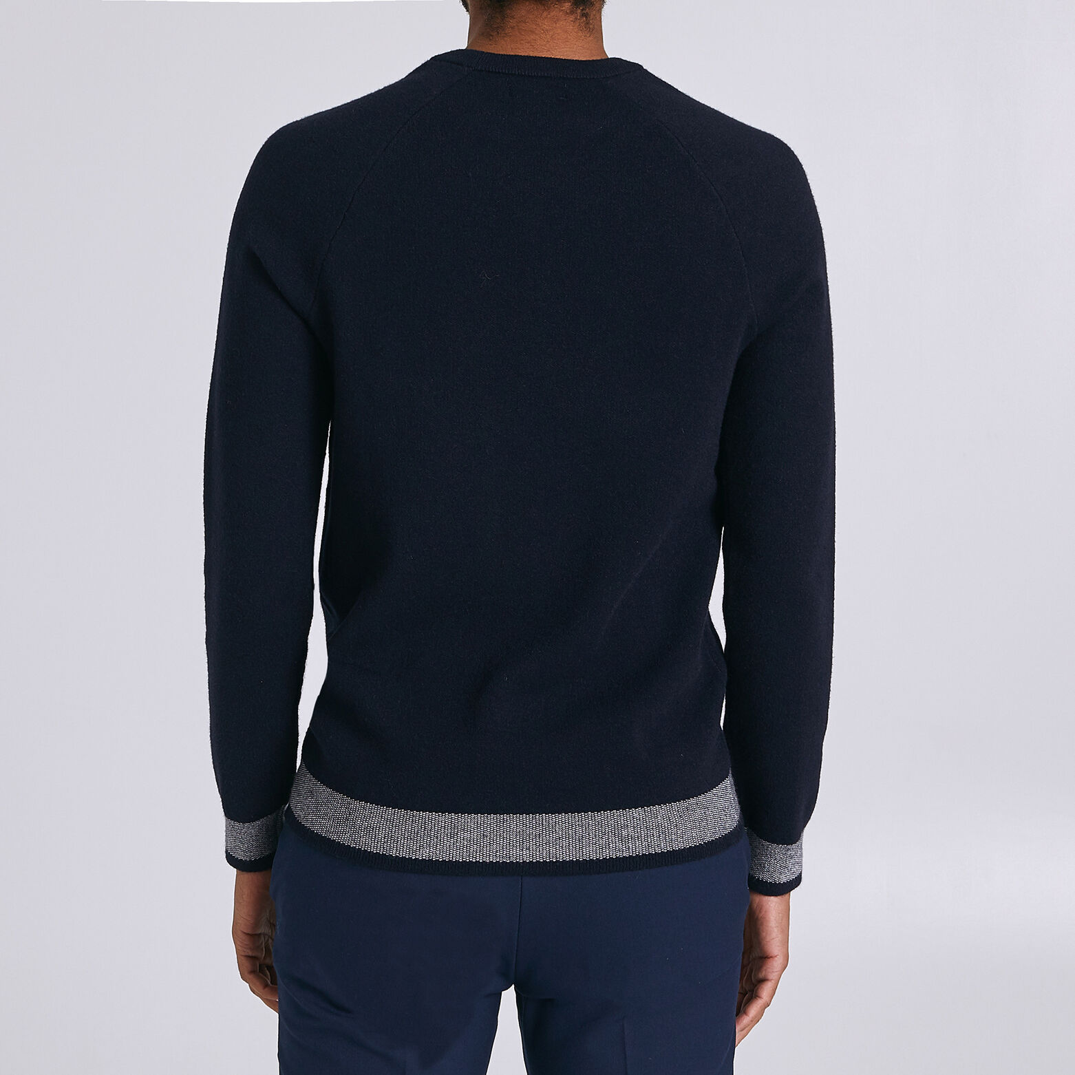 PULL COL ROND JACQUARD