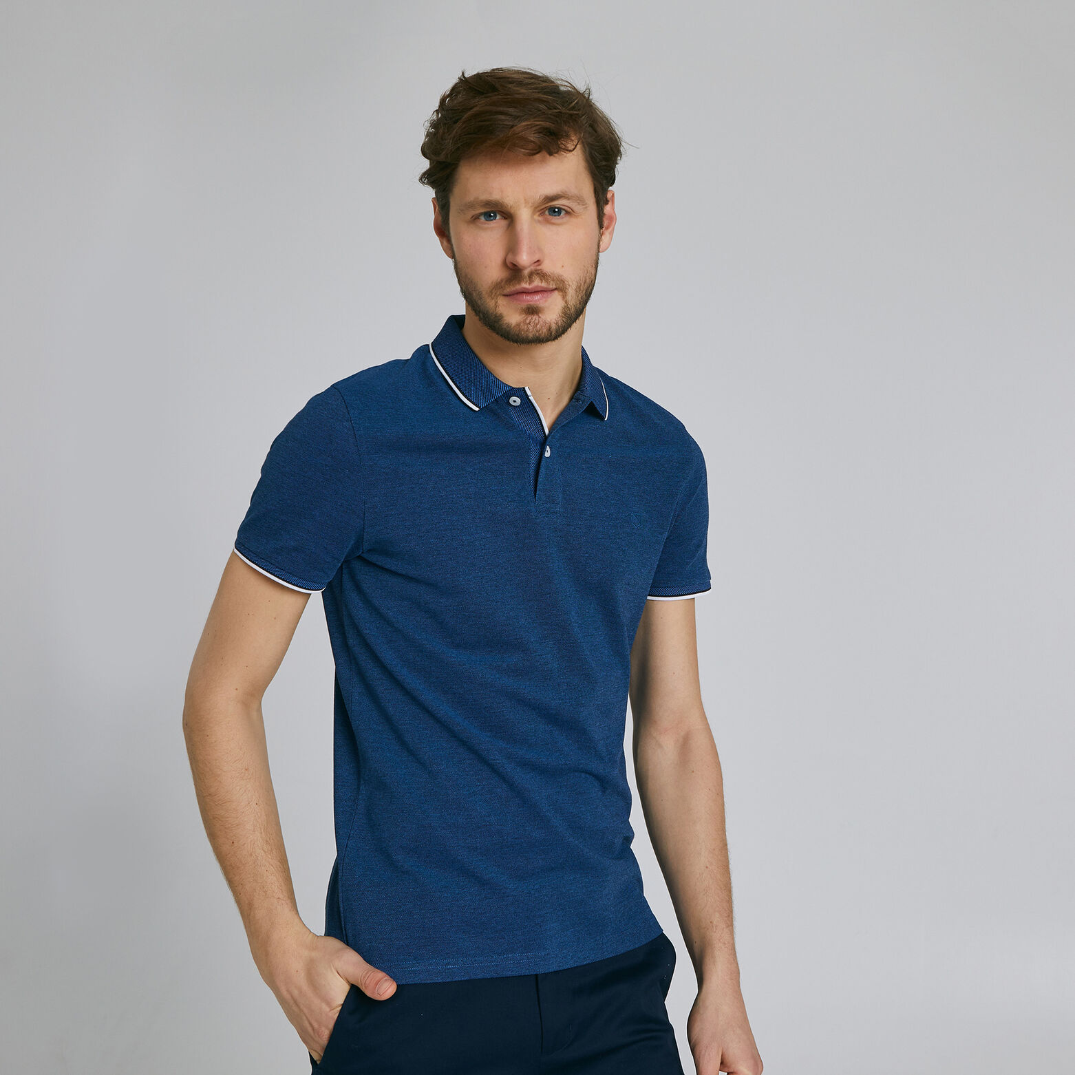 Polo manches courtes regular uni