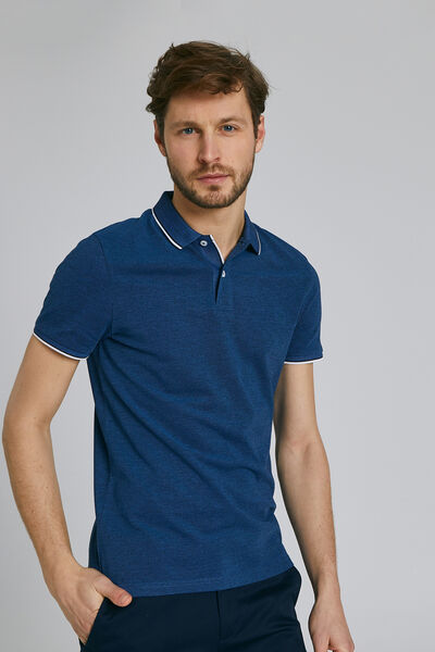 Polo manches courtes regular uni