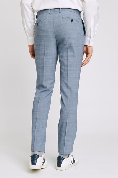 Pantalon de costume slim Prince de Galles