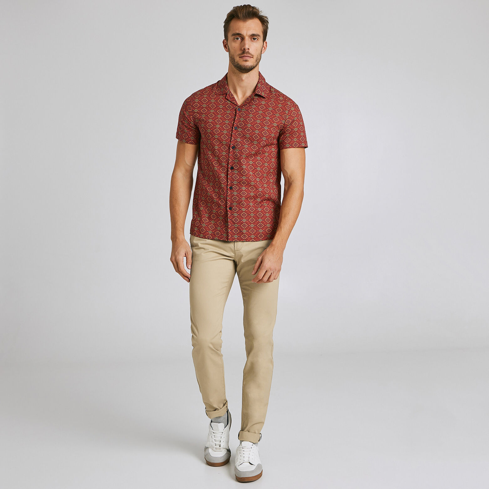 Pantalon chino slim sasha